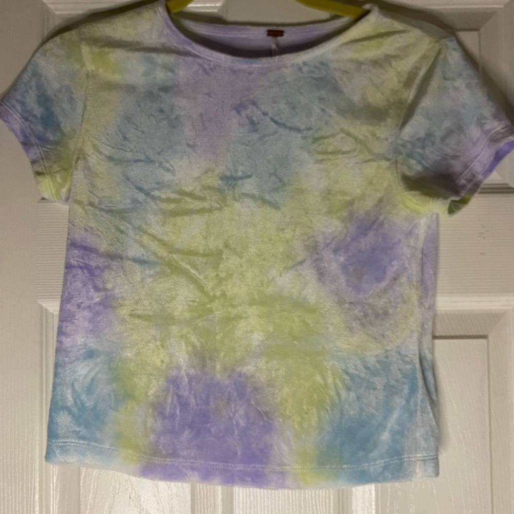 Free People Tie-Dye  Cloud Combo T-Shirt